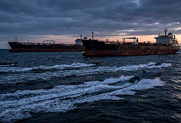 Ukraine’s Mamai Drones Hunt Down Two Russian Oil Tankers in the Black Sea