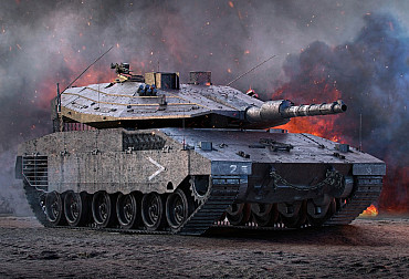 Merkava Mk V Barak Main Battle Tanks are joining the IDF’s 401st Armoured Brigade