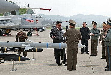 North Korea’s new missile could threaten U.S. and South Korean jets from 100km away