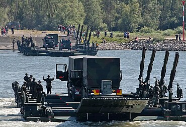 Britain and Germany have signed a historic defense agreement. They have already demonstrated their mutual cooperation on the Rhine