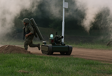 China's strategic leap: Testing new ground drones with rocket launchers