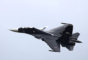 Friendly Fire Incident: Russian Su-30SM Jet Downed Over Crimea Amid Ukrainian Drone Barrage