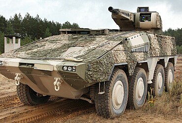 Germany and Netherlands acquire 222 Schakal wheeled IFVs