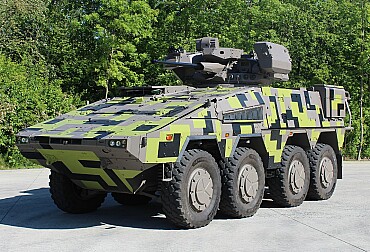 BOXER 8x8 Highly Protected Wheeled Armored Vehicle