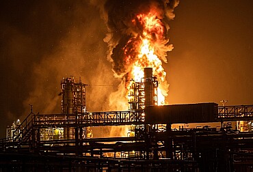 Russia’s Second Largest Oil Refinery Suddenly Goes Dark After Devastating Drone Strike