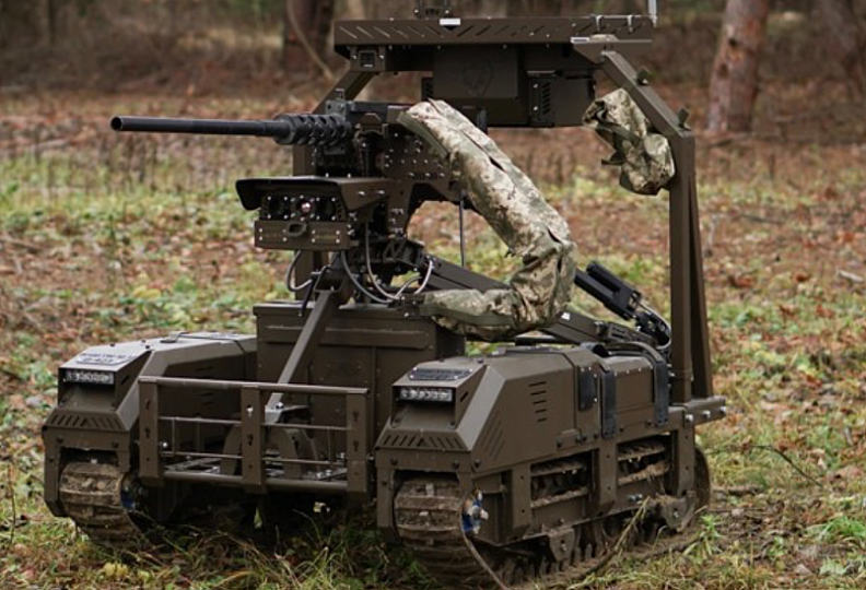 Ukrainian Ground Robot Held Key Position Against Russian Assaults for 45 Days