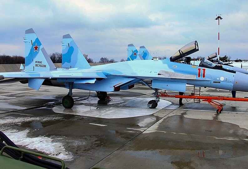 Ukraine Maps the Industrial Network Behind Russia’s Su-35S Fighter Jet