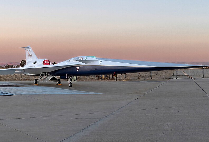 Lockheed Martin’s X-59 Breaks the Sound Barrier Without a Sonic Boom