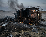 Ukrainian Drone Unit Hits Russian Air Defense Assets and Weapons Depot at&nbsp;Yeysk Airfield