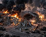 Fire and Chaos: Ukrainian Strikes Hit Russian Troops, Warehouses, and UAV Centers