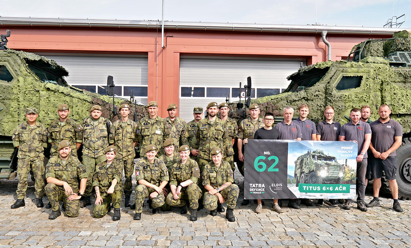 Picture: The delivery of TITUS special vehicles for the Army of the Czech Republic was successfully completed | CSG