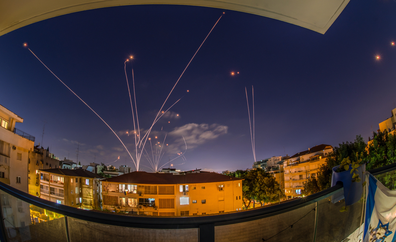 Picture: The vast majority of the 300 or so suicide drones and ballistic missiles were shot down by Israel and its partners while still over Iranian territory, with the rest being taken care of by Israel's once again highly functioning Iron Dome air defence system and other air defence systems deployed in the region | Shutterstock