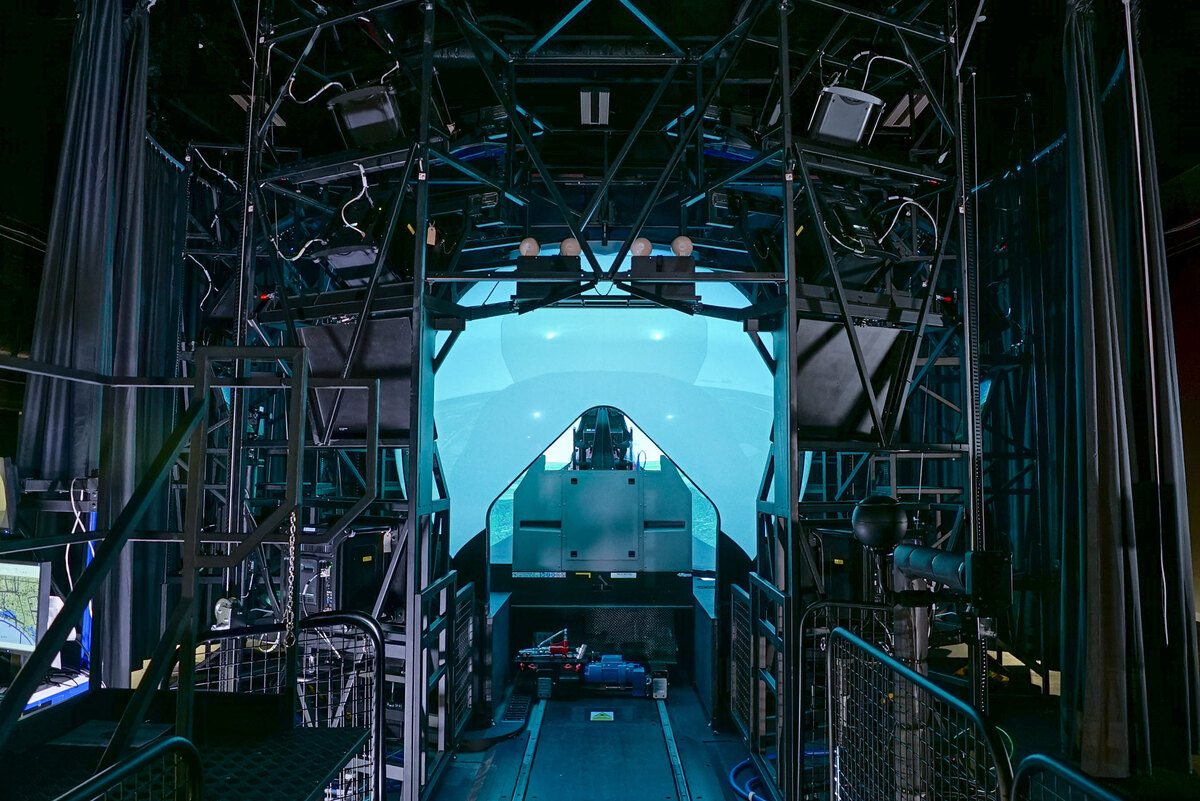 Picture: One of four F-35 flight simulators at the Belgian Air Base Florennes | Belgian Air Force