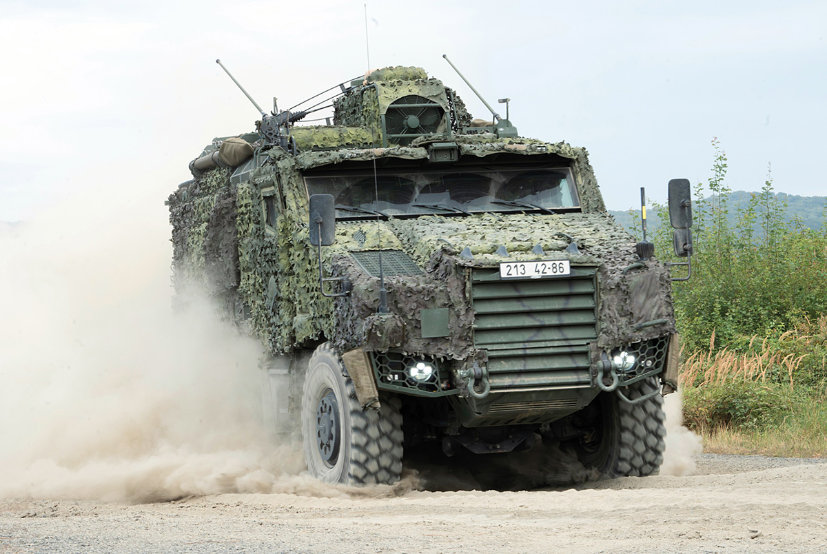 Picture: TITUS 6x6 armored vehicle | DEFENSE MAGAZINE