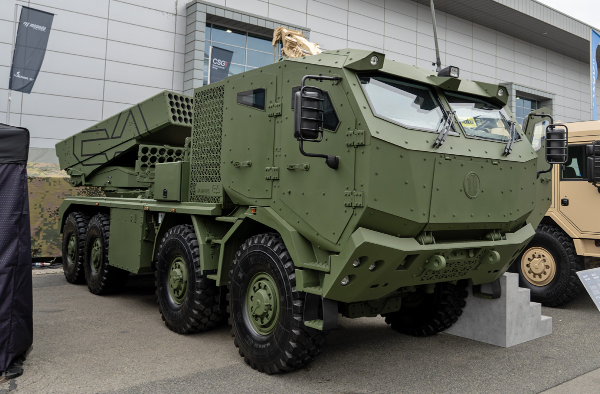 Picture: RM-70 Vampire rocket launcher | DEFENSE MAGAZINE