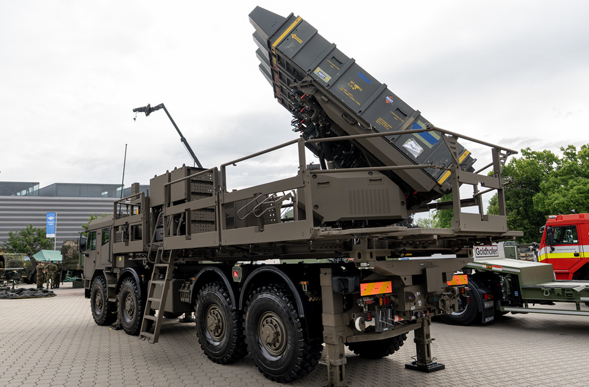 Picture: One of the vehicles (launchers) comprising the SPYDER anti-aircraft missile system | DEFENSE MAGAZINE