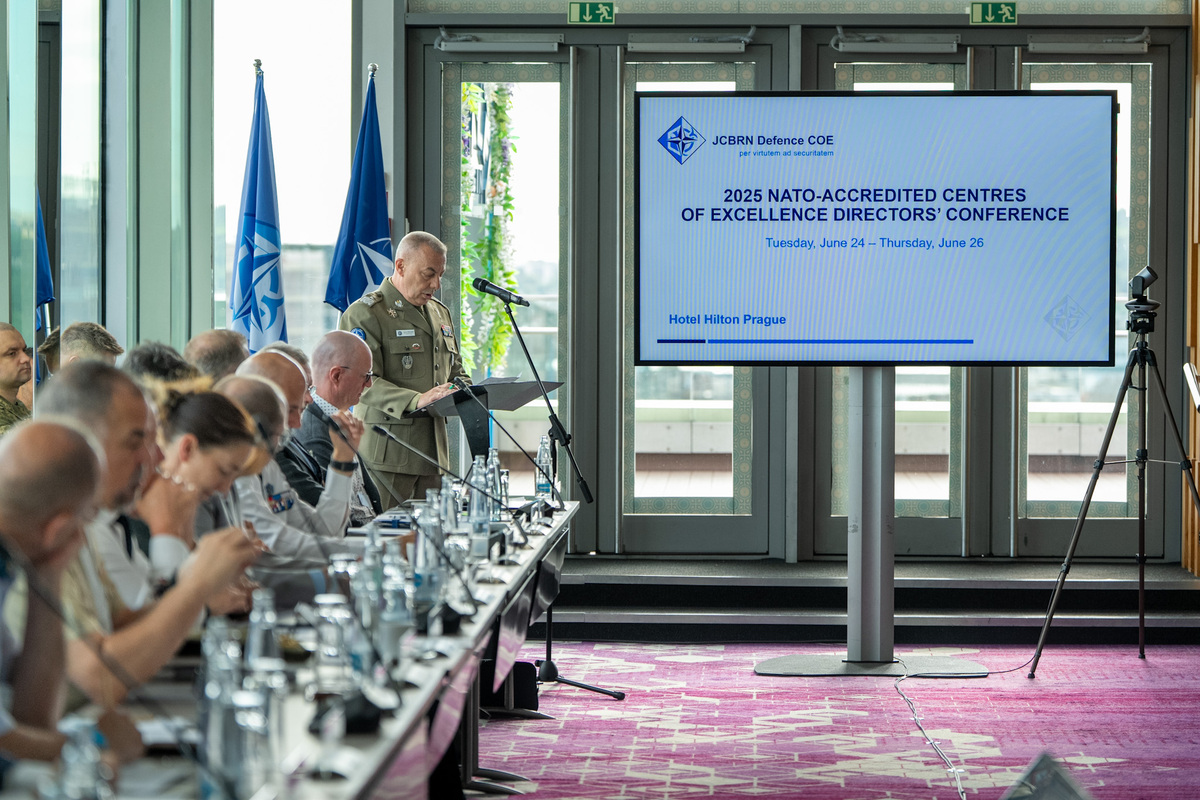 Picture: The last week of June saw not only the NATO summit in The Hague, Netherlands, but also the Conference of Directors of NATO Centres of Excellence (COE) in Prague | act.nato.int