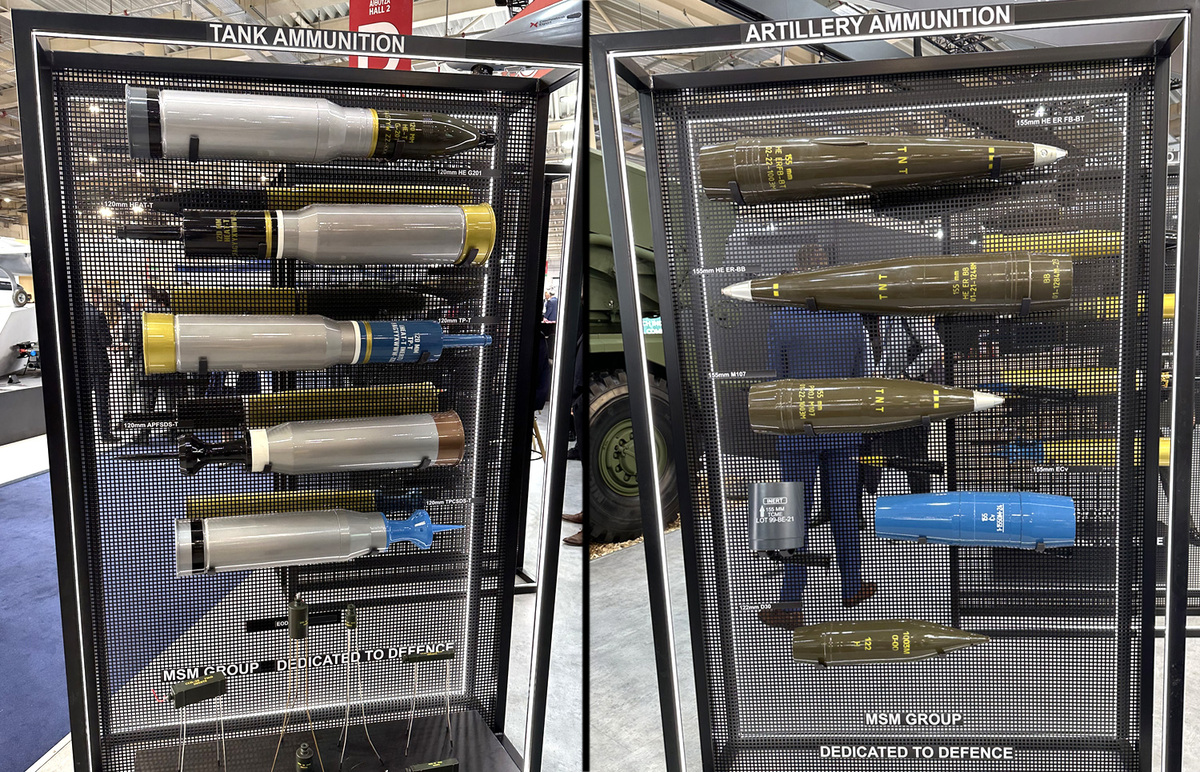 Picture: Part of the MSM Group's ammunition portfolio | DEFENSE MAGAZINE