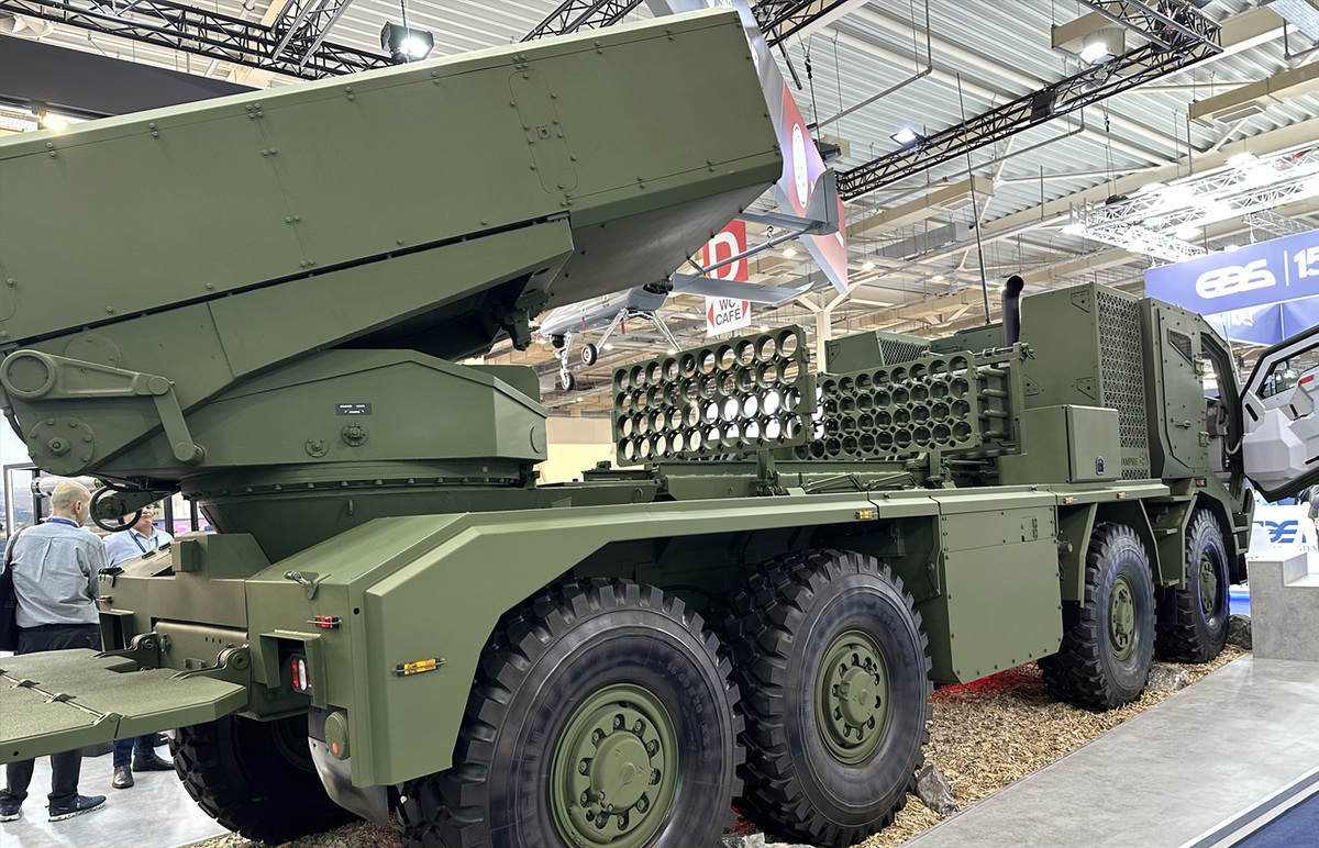 Picture: RM-70 VAMPIRE multiple rocket launcher | DEFENSE MAGAZINE