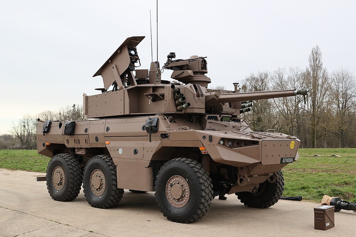 Picture:The EBRC Jaguar is a French armored reconnaissance and combat vehicle | Domenjod / CC BY-SA 4.0