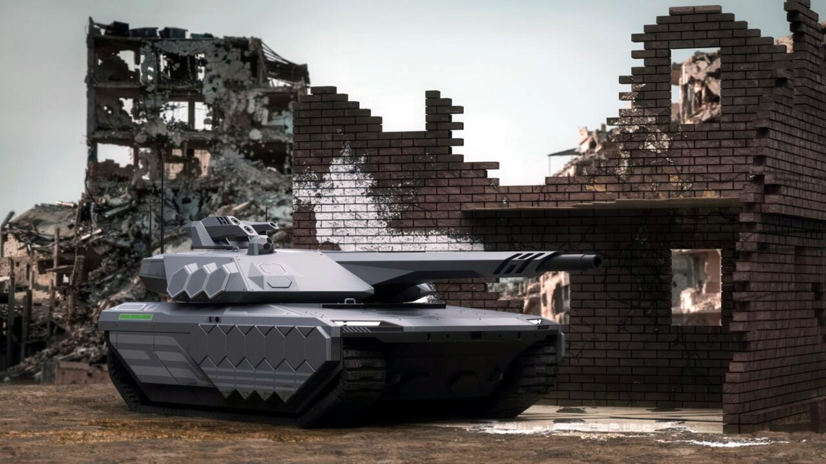 Picture: K3 Main Battle Tank equipped with a 130 mm gun | Hyundai Rotem